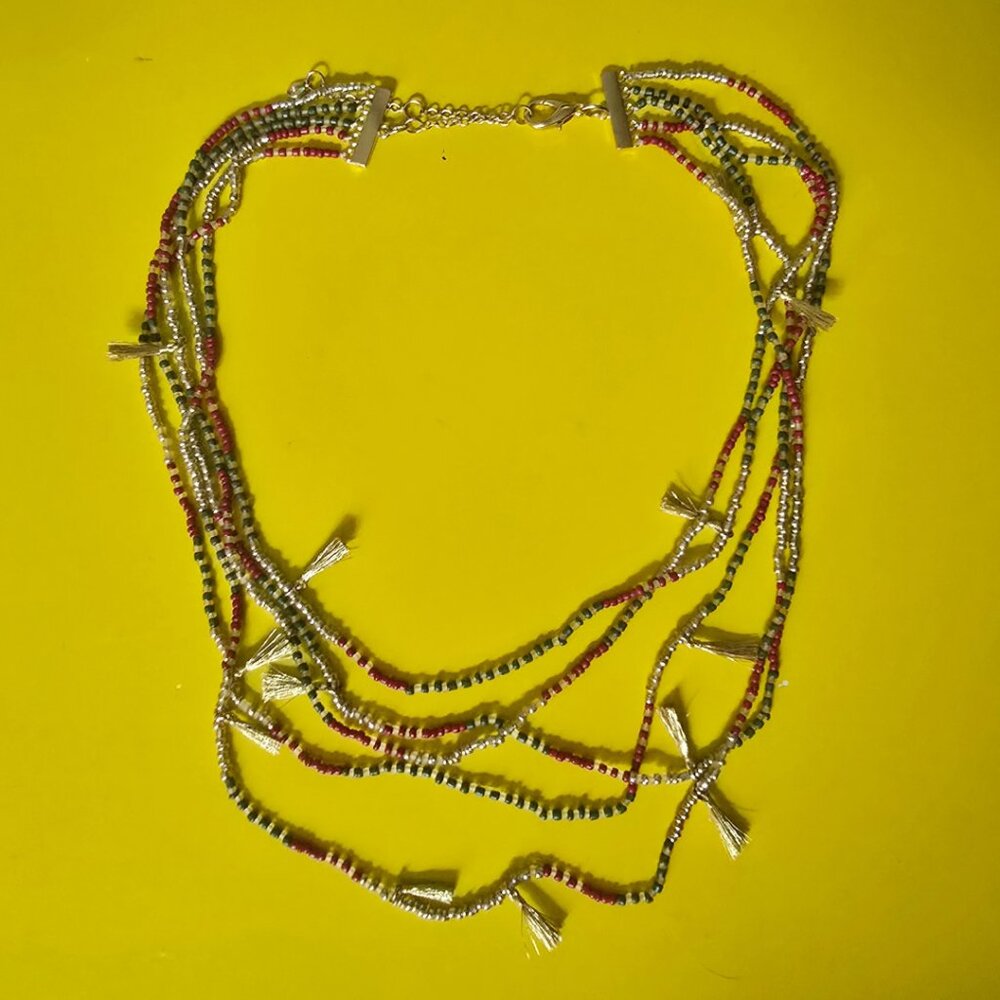 Torrid Multi-Layer Tassel Necklace